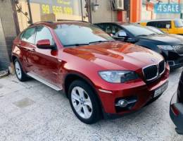 للبيع BMW X6 موديل 2012 بحالة نادرة جدا