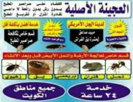 مكافحة الحشرات والقوارض لجميع مناطق الكو