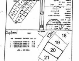 للبيع ارض في سلطنة عمان - ولاية مصنعة