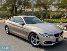 BMW 420i coupe model 2014 perfect condit