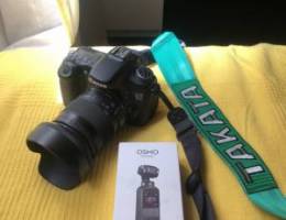 OSMO POCKET + Canon 70D
