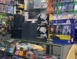يوجد لدينا جميع اجهزة بلايستيشن 1/2/3/4