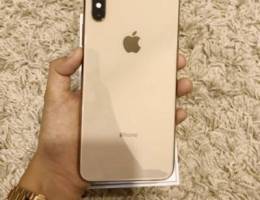 Iphone Xs Max 256 GB gold with box & acc