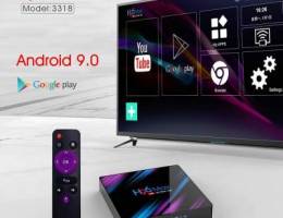 TV Box Android 9 - حول اي شاشه عاديه لذك
