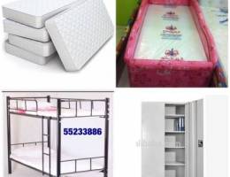 لدينا سراير حديد+سراير اطفال +خشب +مراتب