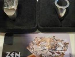 خاتم ألماس بلجيكي من شركة زين للمجوهرات