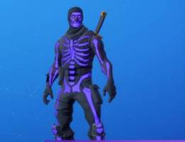 مطلوب سكلتون بنفسجي