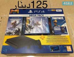 سوني4 وشاشة وسكان وأشرطة