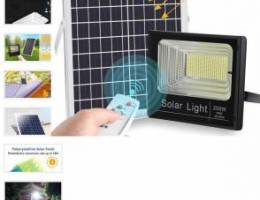 كشاف LED تعمل على طاقة الشمسية  150W و 6