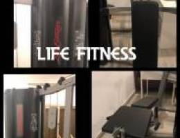 life fitness gym heavyduty